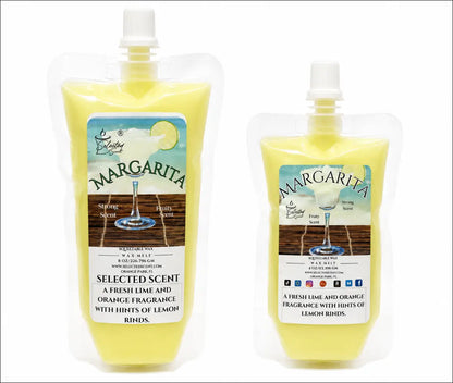 Margarita squeezable wax melt pouch