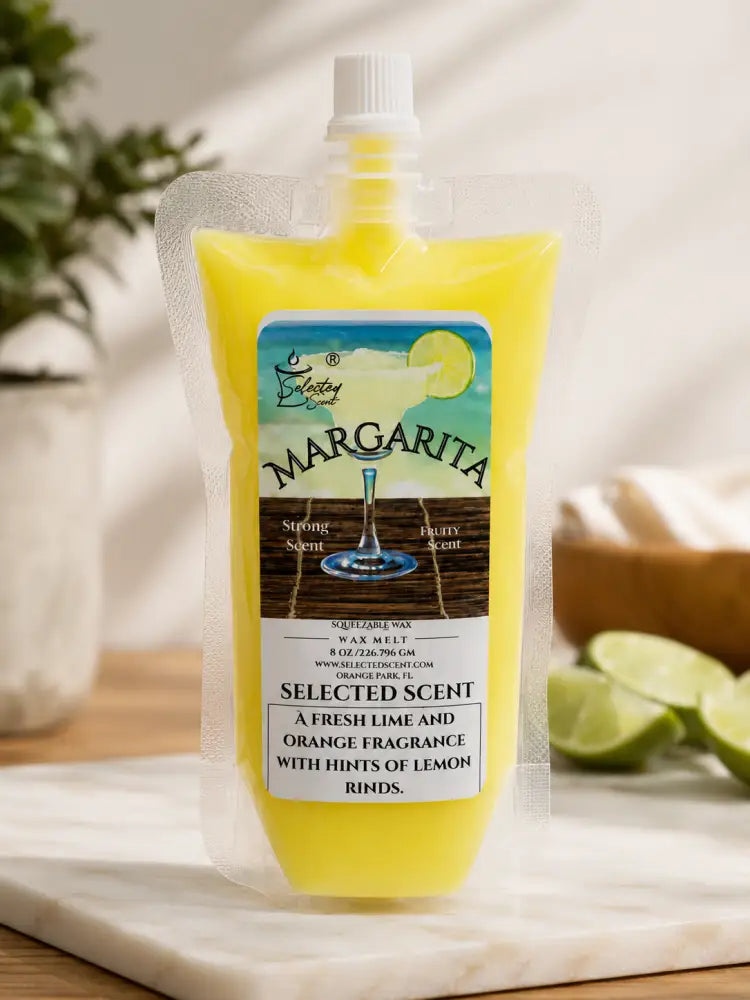 Margarita squeezable wax melt pouch