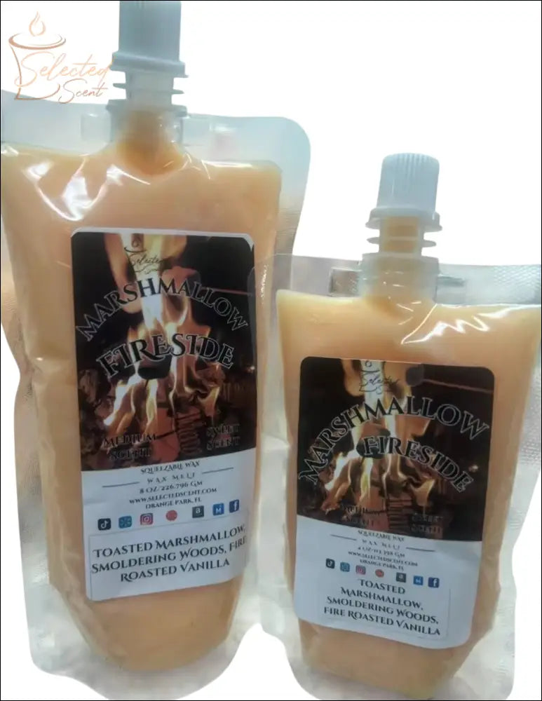 Marshmallow Fireside Squeezable Wax Melt Fall Seasonal Favorites