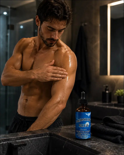 Midnight blue body oil luxurious and hydrating