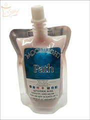 Selected Scent squeezable wax melts for home in lavender rose violet musk scent pouch