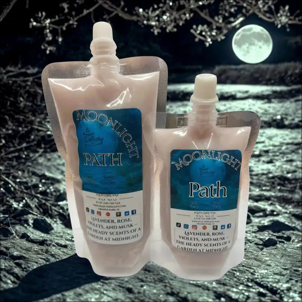 Moonlight path squeezable wax melts for home limited edition