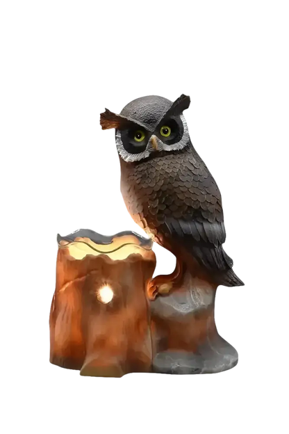 Owl wax oil warmer electric with dimmer wheel