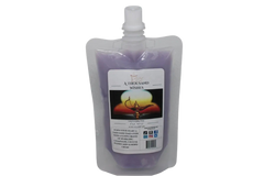 Selected Scent A Thousand Wishes wax melt refill pouch with purple wax and resealable cap