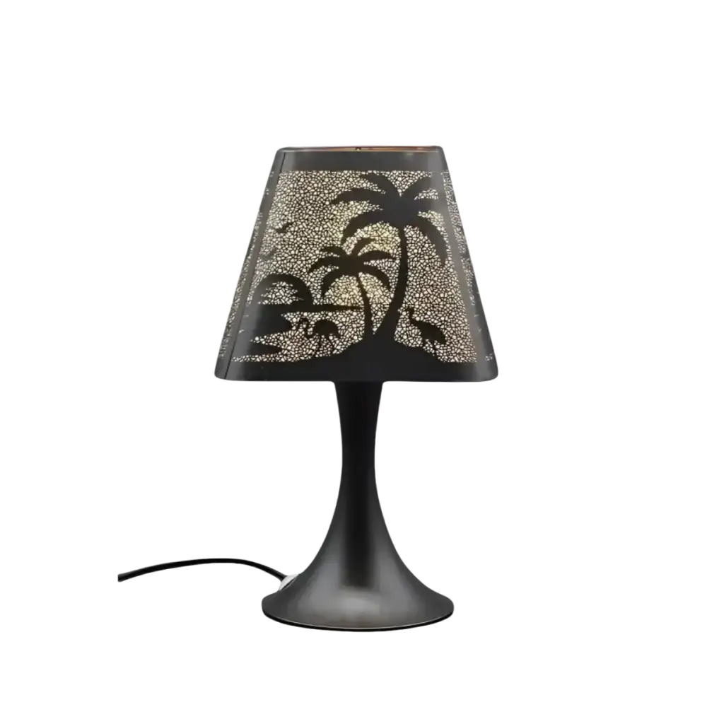 Paradise black oil and wax warmer electric decorative