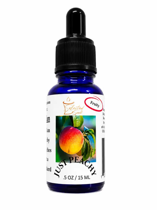 Just peachy 100% fragrance oil – sweet juicy peach home by selected scent
