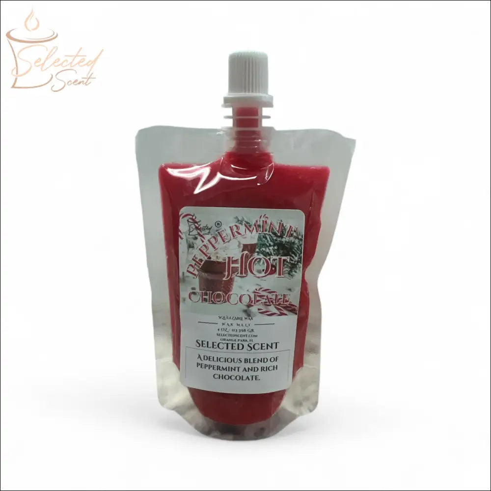 Peppermint Hot Chocolate Squeezable Wax Melt All Natural Wax Melts