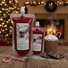 Peppermint Hot Chocolate Squeezable Wax Melt All Natural Wax Melts