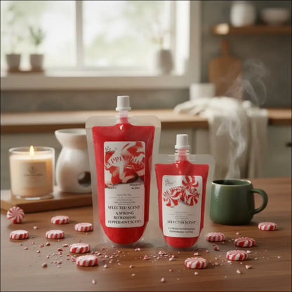 Peppermint squeezable wax melt all natural melts