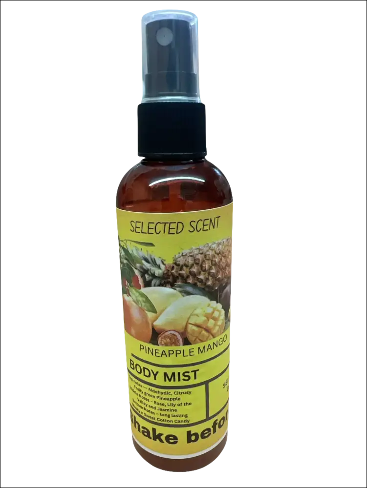 Pineapple mango body mist 4 oz alcohol free