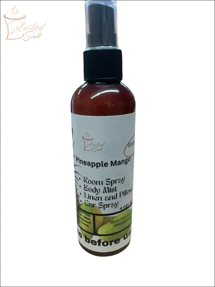 Selected Scent Pineapple Mango room spray bottle featuring Tropical Oasis For Home fragrance