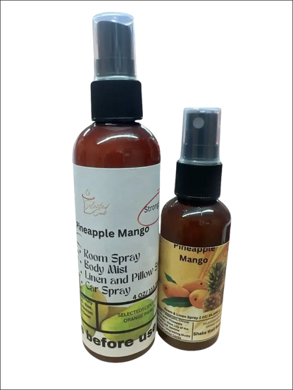 Pineapple mango room & linen spray – natural long-lasting scent