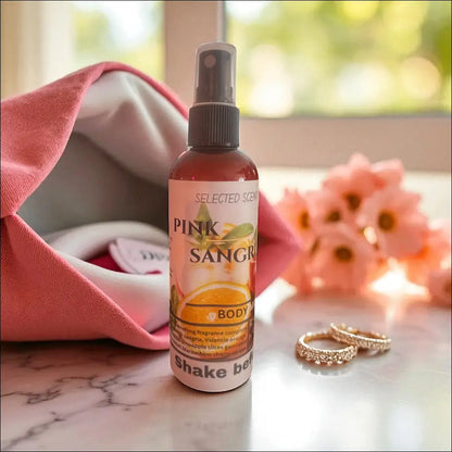 Pink sangria body mist 4 oz alcohol free