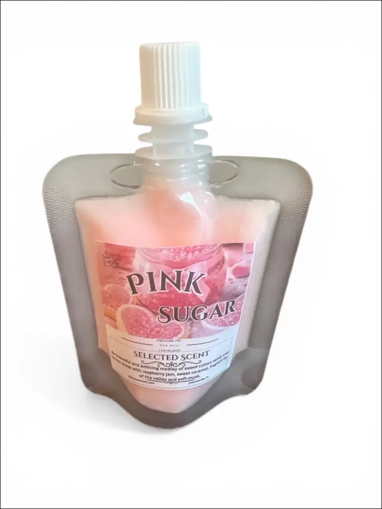 Pink sugar squeezable wax melt - 1.5 ounce