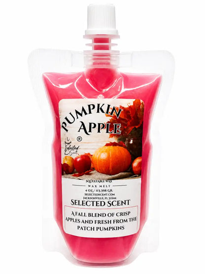Pumpkin apple squeezable wax melt - 8 ounces