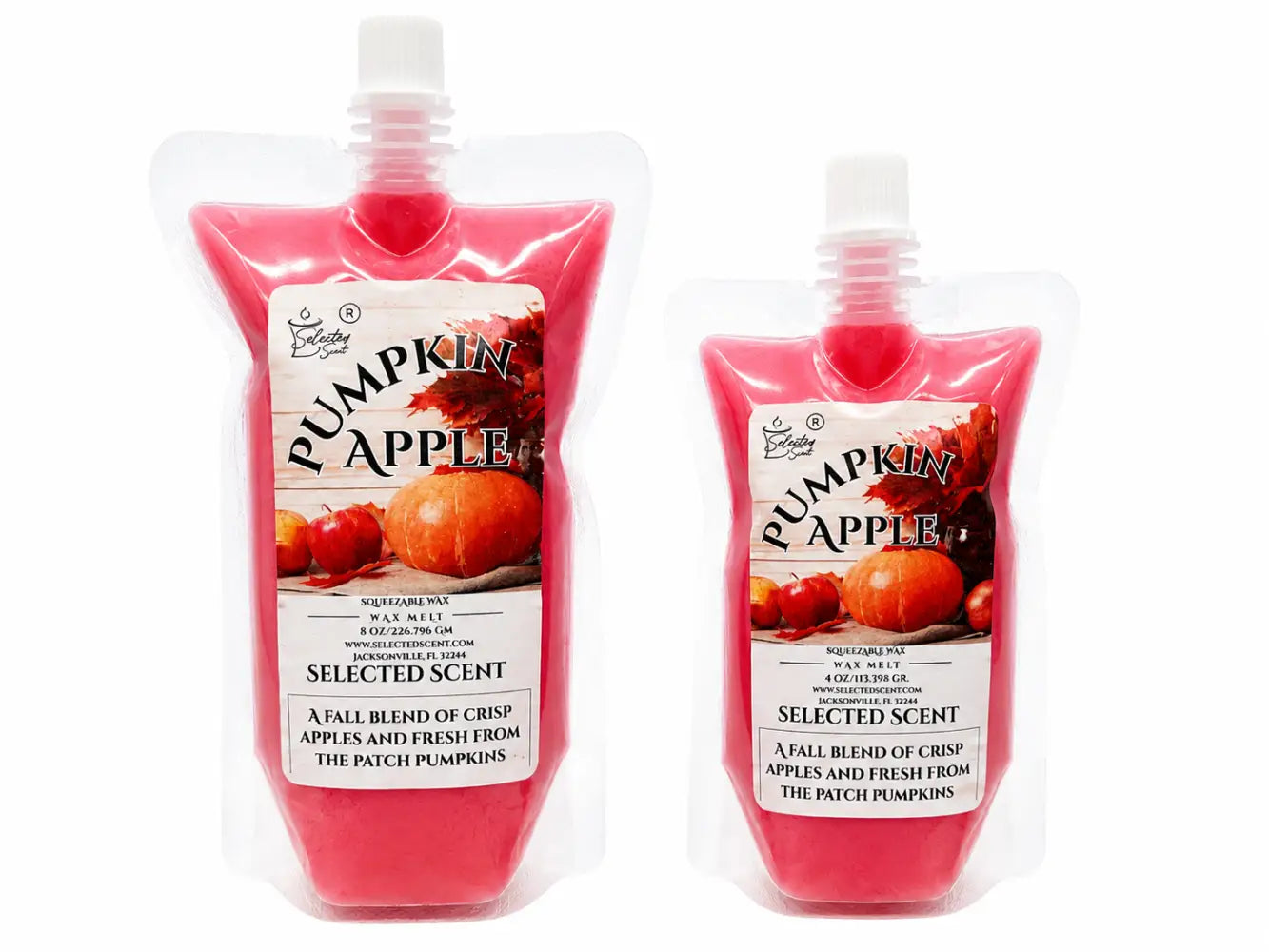 Pumpkin apple squeezable wax melt