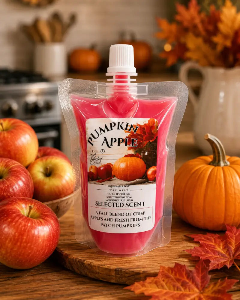 Pumpkin apple squeezable wax melt