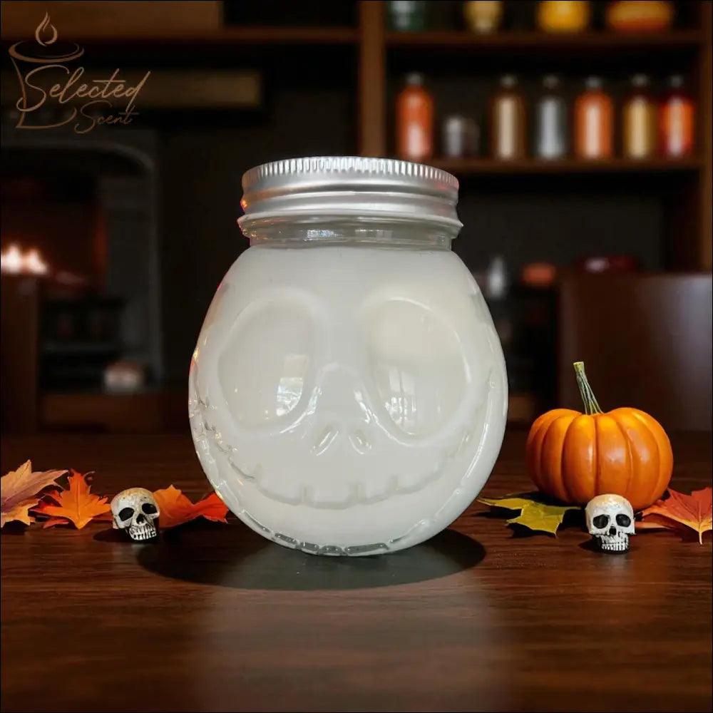 Pumpkin Pecan Waffle 16 Oz Jack O Lantern Candle