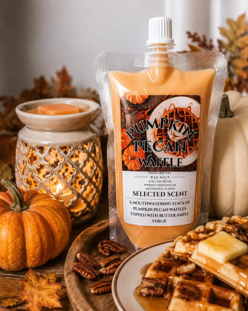 Pumpkin pecan waffle squeezable wax melts