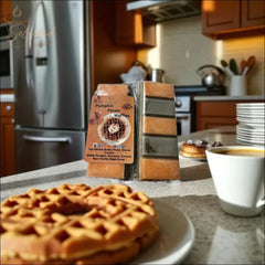Selected Scent fall scented snapbar wax melts Pumpkin Pecan Waffles scent in kitchen setting