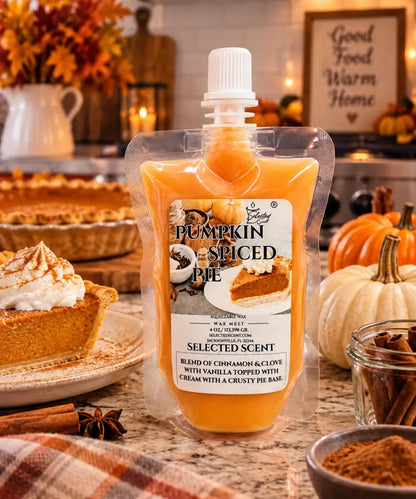 Pumpkin spiced pie squeezable wax melt