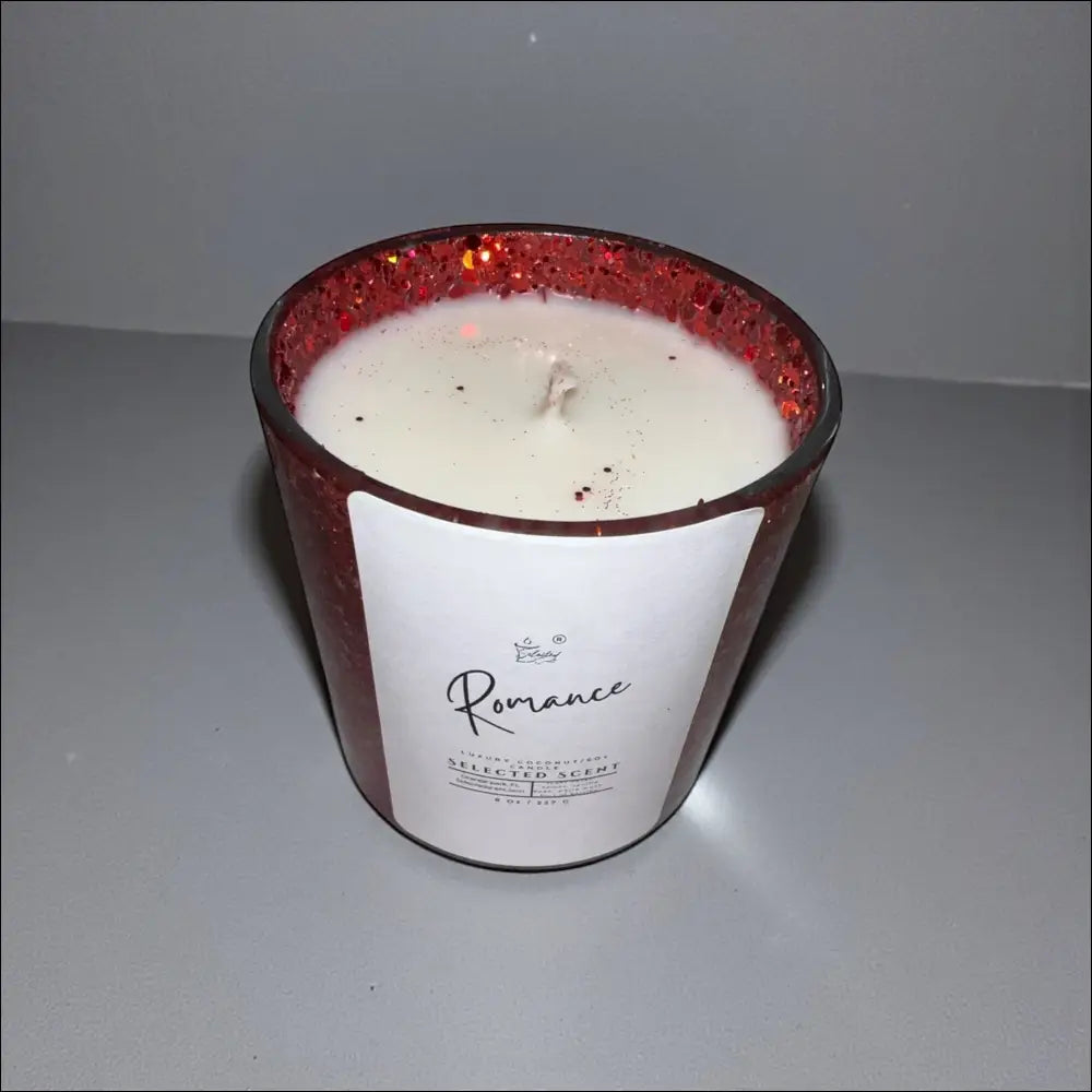 Romance 8 ounce luxury candle long lasting scented