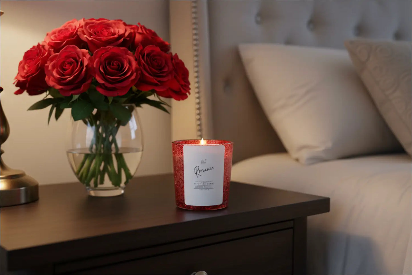 Romance 8 ounce luxury candle long lasting scented