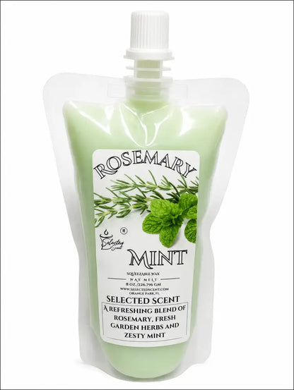 Rosemary mint squeezable wax melt - 8 ounces