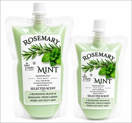 Rosemary mint squeezable wax melt
