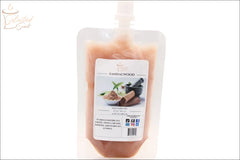 Selected Scent sandalwood all natural wax melts for home in a resealable pouch