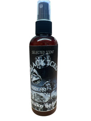 Selected Scent Black Iced Body Mist spray bottle with Alcohol Free formula and ice cube design