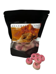 Selected Scent Apple Cider Dough long lasting fall fragrance melts in resealable black pouch