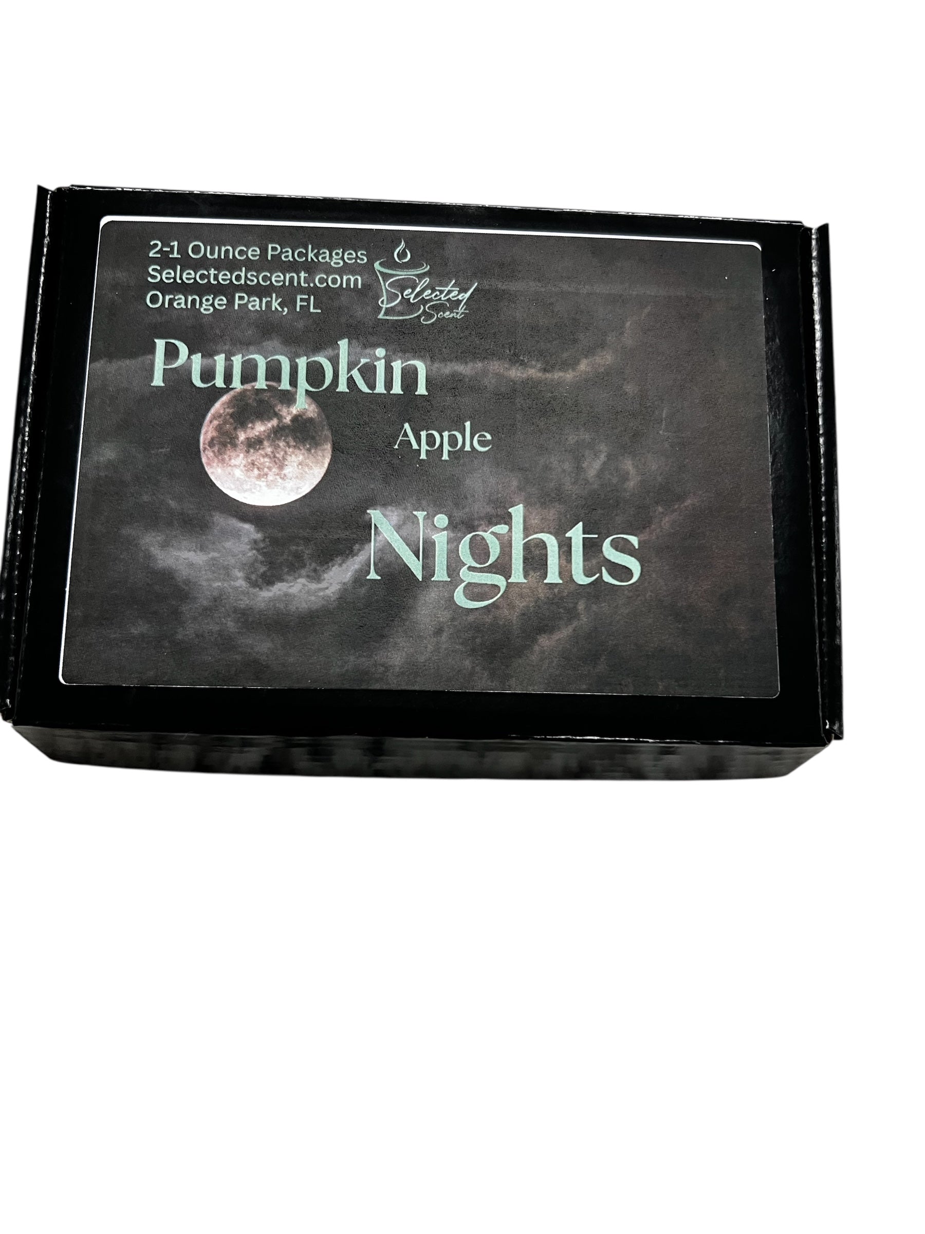 Selected Scent Pumpkin Apple Nights Long Lasting Fragrance Set with 2-1 ounce packages