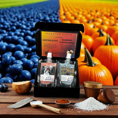 Selected Scent Long Lasting Fragrance Set with Vampires Blood and Blueberry Pumpkin Patch scents