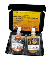 Selected Scent Long Lasting Fragrance Set with Sweet Cinnamon Pumpkin and Pumpkin Spice wax melts