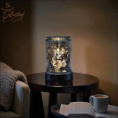 Silver Birds and Flowers Wax And Oil Warmer Electric Decorative Warmer