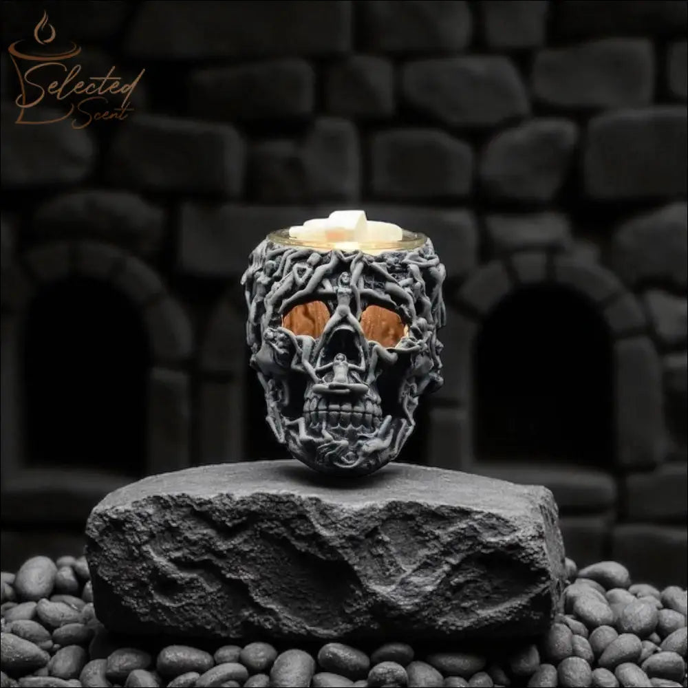Skull Ladies Wax And Oil Warmer Electric Decorative Warmer