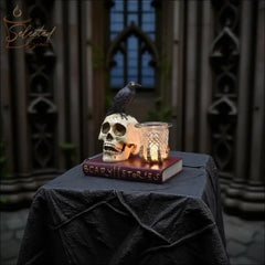 Skull and The Raven Wax And Oil Warmer Electric Decorative Warmer