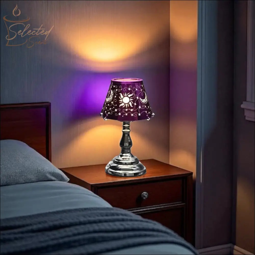 Sky Signs Purple Wax And Oil Warmer Electric Decorative Warmer