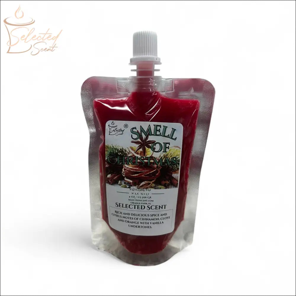 Smell of Christmas Squeezable Wax Melt All Natural Wax Melts