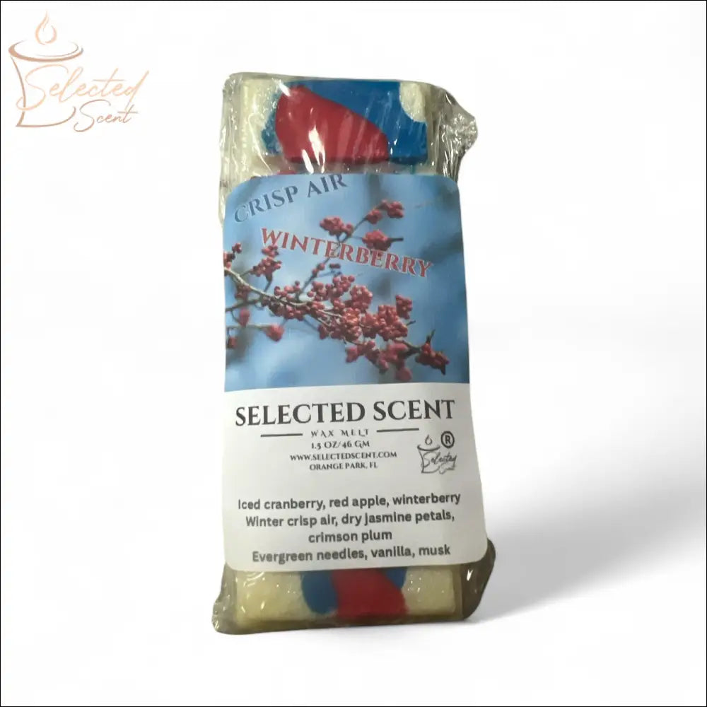Snapbar Wax Melt Long Lasting Fragrance - Crisp air and winterberry