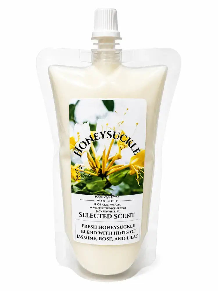 Squeezable all-natural long-lasting wax melts for home fragrance warmers