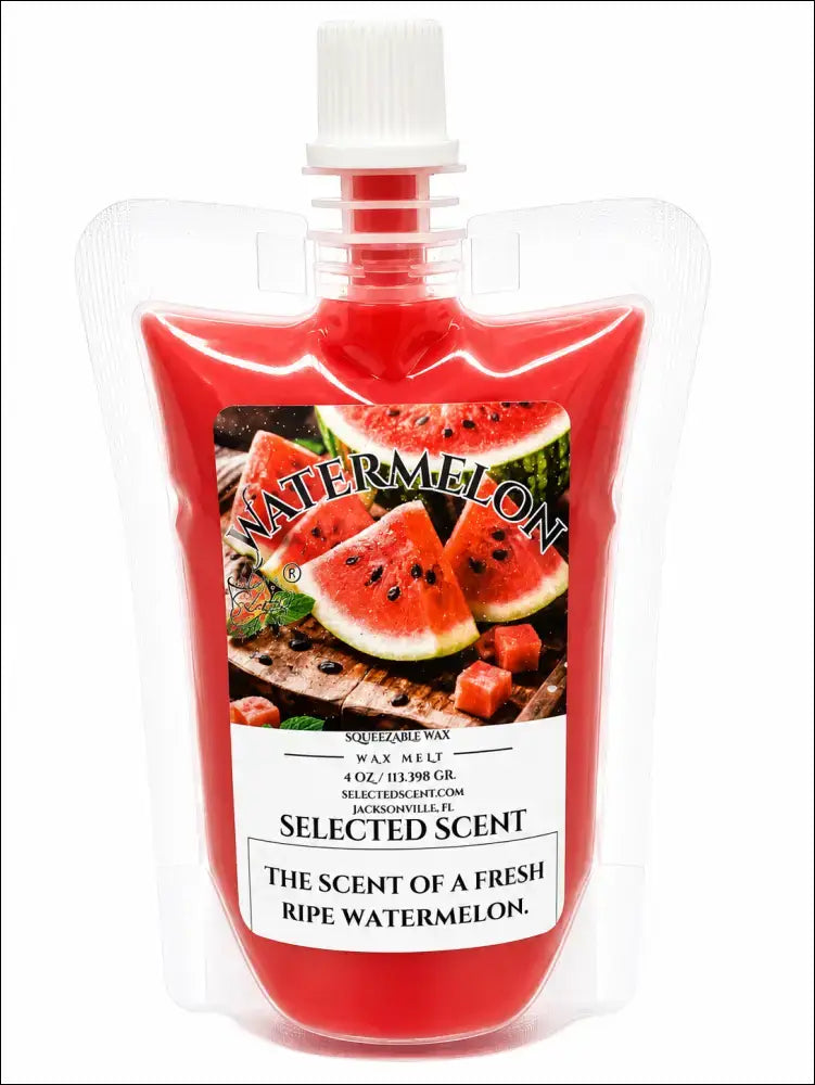 Squeezable all-natural long-lasting wax melts for home fragrance warmers
