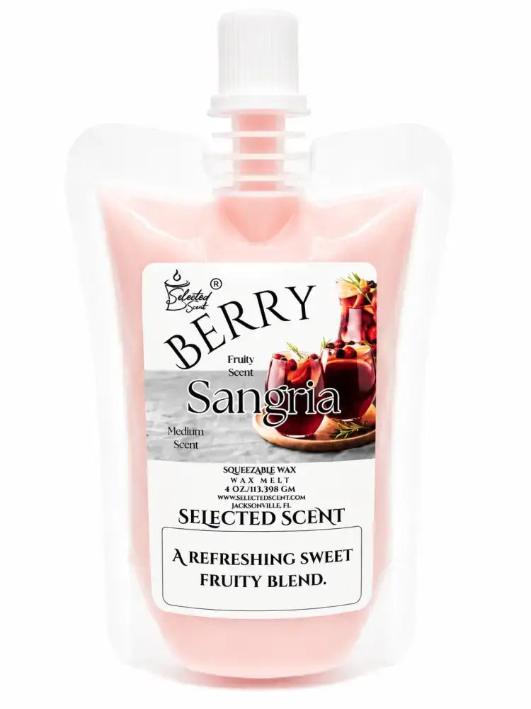 Squeezable all-natural long-lasting wax melts for home fragrance warmers