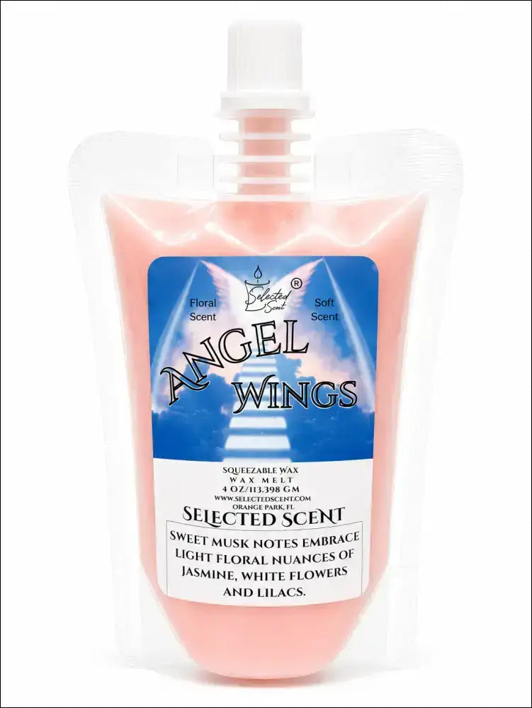 Squeezable all-natural long-lasting wax melts for home fragrance warmers