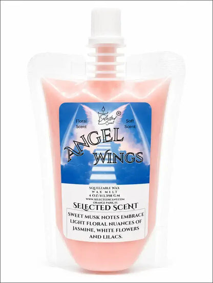 Squeezable all-natural long-lasting wax melts for home fragrance warmers