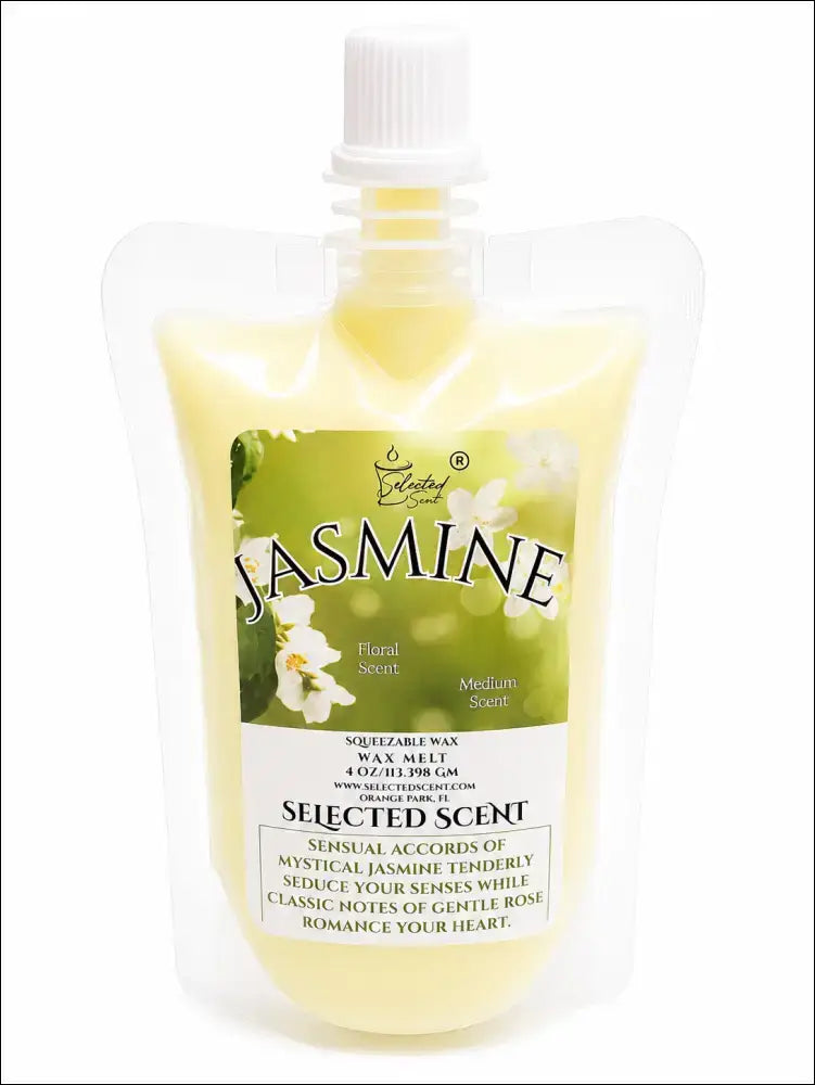 Squeezable all-natural long-lasting wax melts for home fragrance warmers