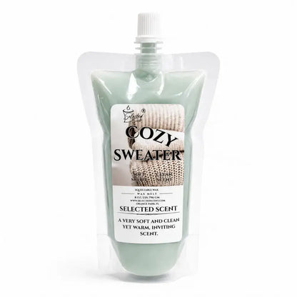 Squeezable all-natural long-lasting wax melts for home fragrance warmers