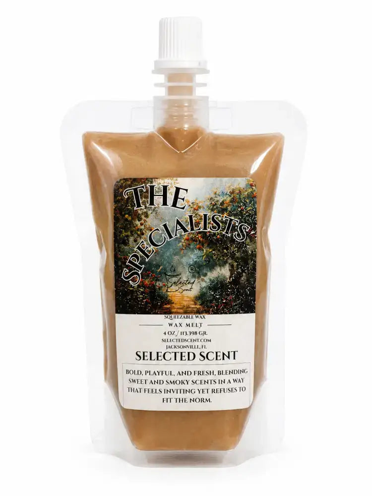 Squeezable all-natural long-lasting wax melts for home fragrance warmers - the specialist / 4 ounces