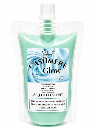 Squeezable all-natural long-lasting wax melts for home fragrance warmers
